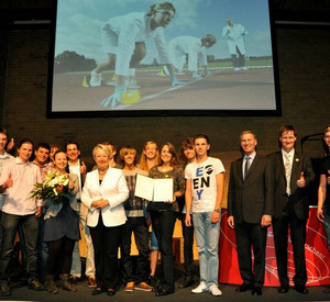 Foto von der Preisverleihung, Bild Robert-Bosch-Stiftung