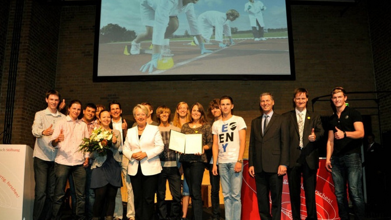 Foto von der Preisverleihung, Bild Robert-Bosch-Stiftung