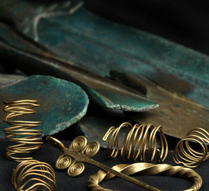 Hortfund Bronzezeit; Bild: Rheinisches Landesmuseum Trier, Thomas Zühmer