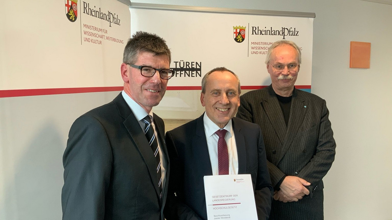 Foto: Pressekonferenz Hochschulgesetzesnovellierung
