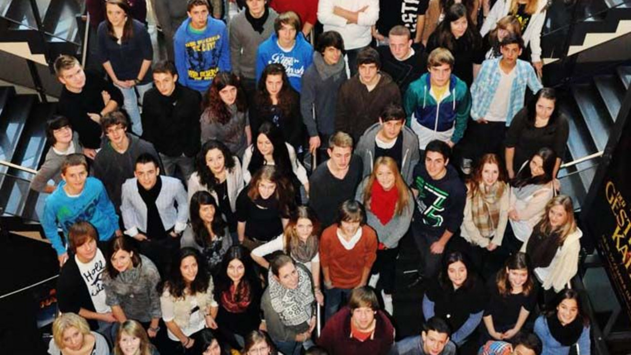 Gruppenbild mit Staatssekretär Michael Ebling; Foto Ronny Schwarz