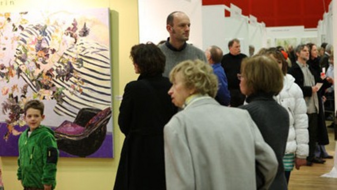 Besucher der KUNST direkt, Foto mainzplus Citymarketing GmbH
