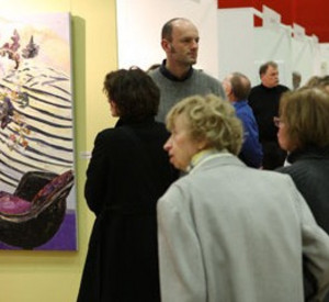 Besucher der KUNST direkt, Foto mainzplus Citymarketing GmbH