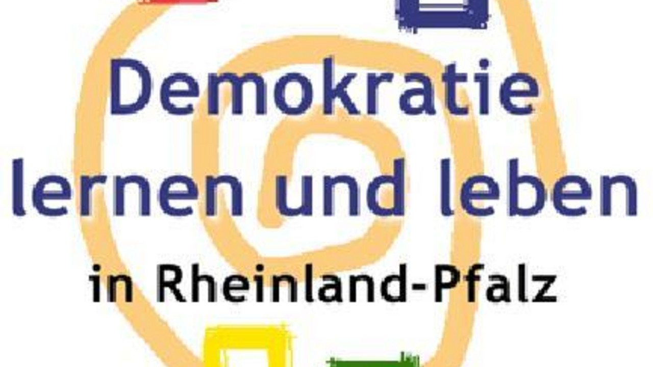 Logo Demokratie lernen und leben Rheinland-Pfalz