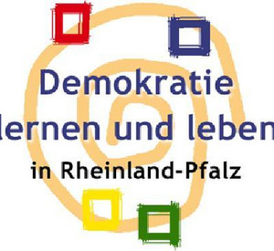 Logo Demokratie lernen und leben Rheinland-Pfalz