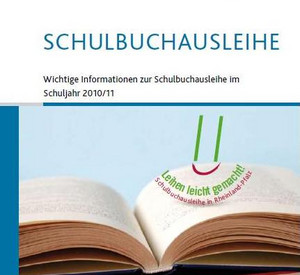 Deckblatt Elterninformation Schulbuchausleihe
