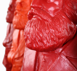 Karl Marx Kunststoffskulptur; Künstler Ottmar Hörl