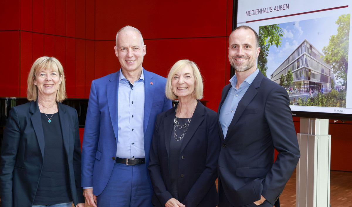 Minister Hoch / Ministerin Ahnen: Neues Medienhaus Stärkt ...